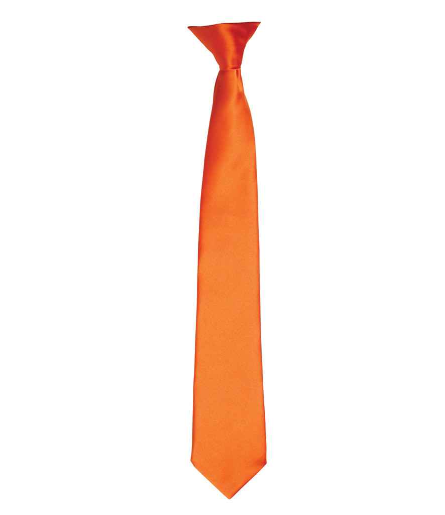 Premier 'Colours' Satin Clip Tie