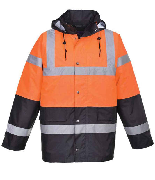 Portwest Hi-Vis Contrast Traffic Jacket