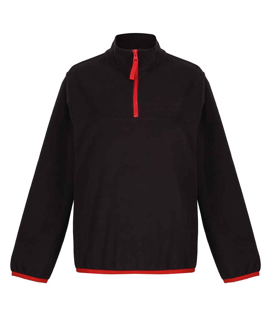 Siaced Micro Fleece Hanner Zip Plant Regatta