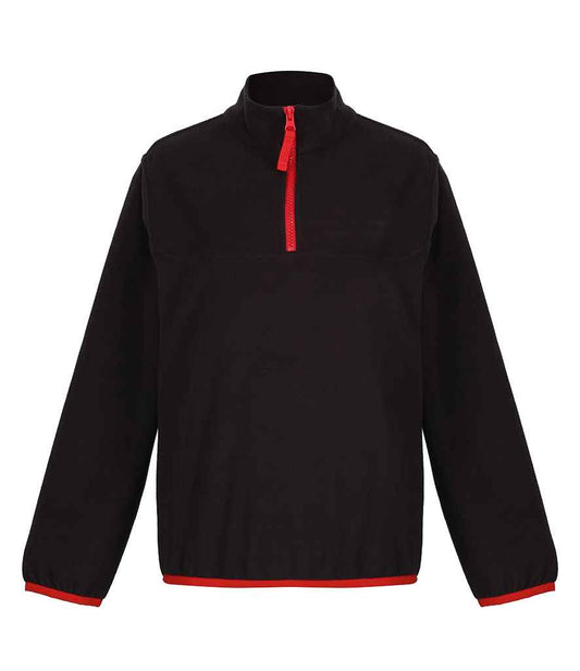 Siaced Micro Fleece Hanner Zip Plant Regatta