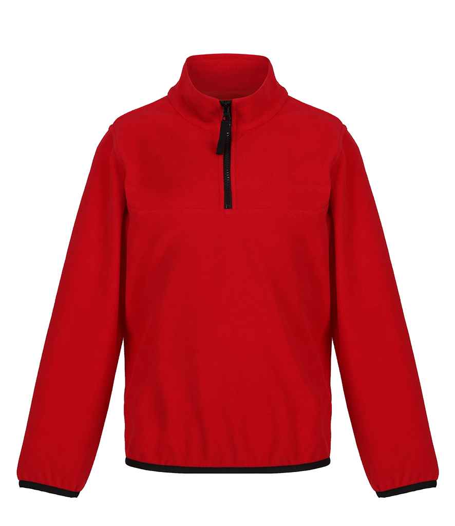 Siaced Micro Fleece Hanner Zip Plant Regatta