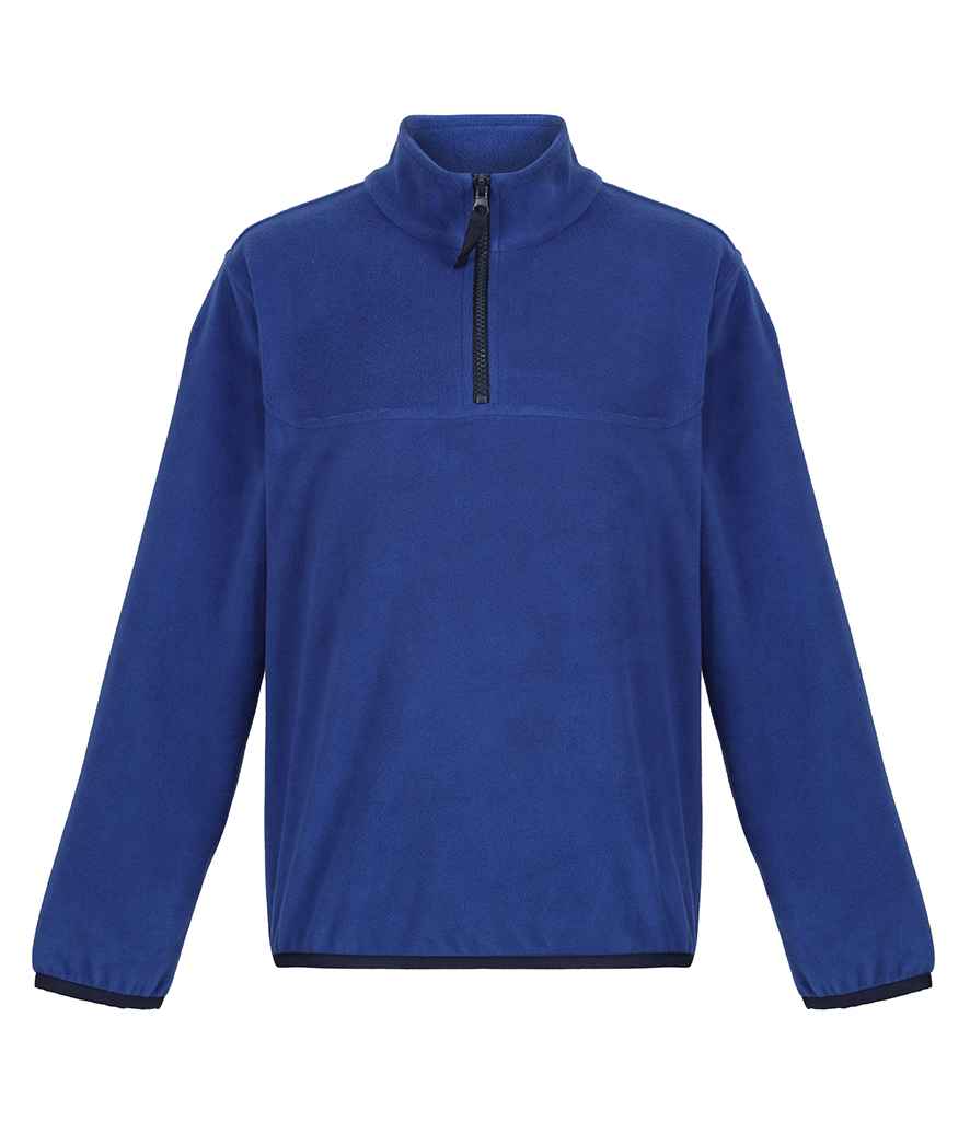 Siaced Micro Fleece Hanner Zip Plant Regatta