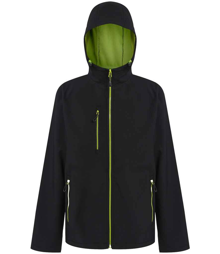 Regatta Navigate Two Layer Hooded Soft Shell Jacket