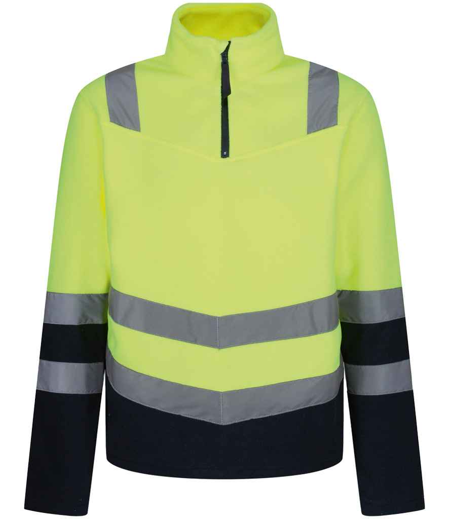 Regatta High Visibility Pro Half Zip Fleece Top