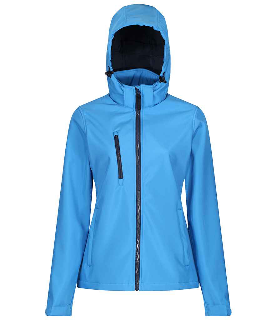 Regatta Ladies Venturer Three Layer Hooded Soft Shell Jacket