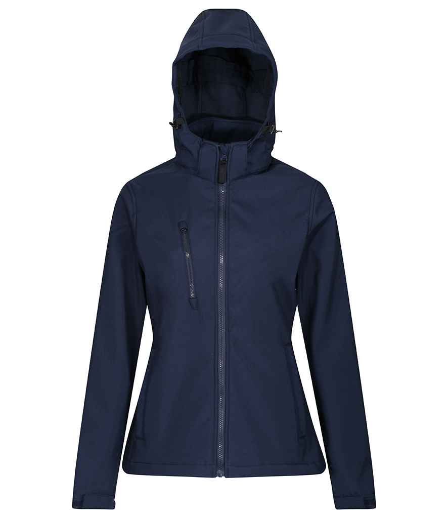 Regatta Ladies Venturer Three Layer Hooded Soft Shell Jacket