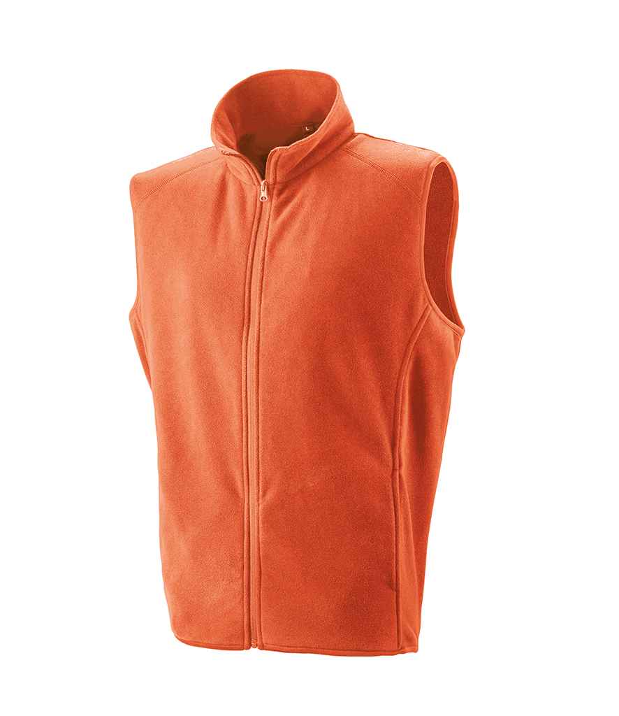 Canlyniad Craidd Micro Fleece Gilet