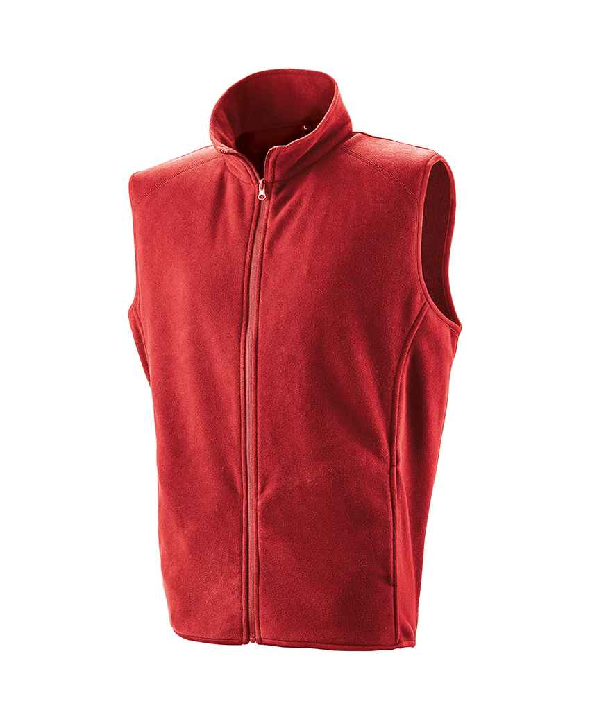 Canlyniad Craidd Micro Fleece Gilet