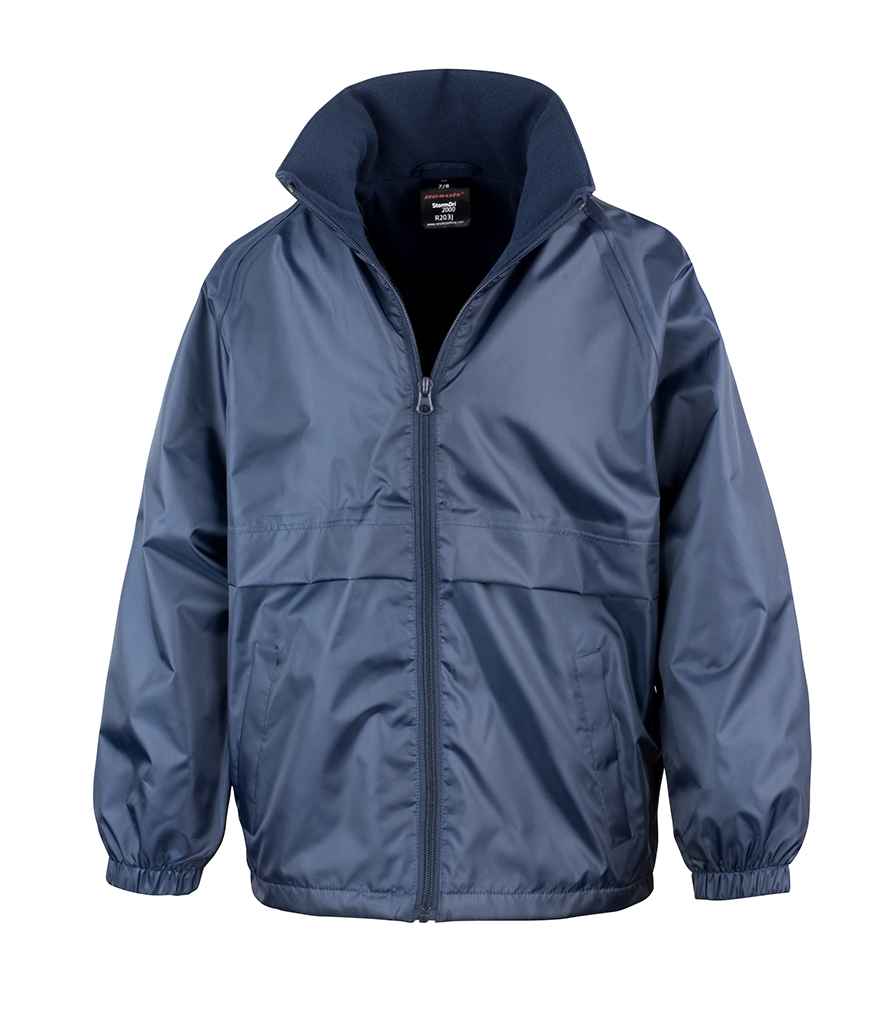 Canlyniad Core Kids Micro Fleece Leined Jacket