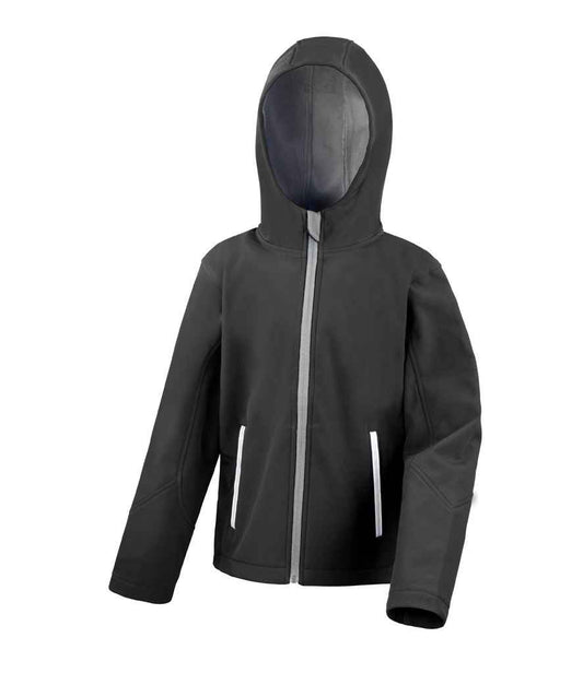 Result Core Kids TX Performance Hooded Soft Shell Jacket