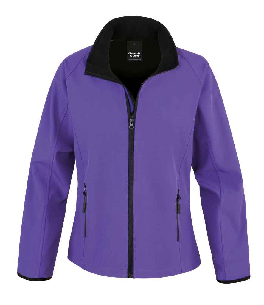 Result Core Ladies Printable Soft Shell Jacket