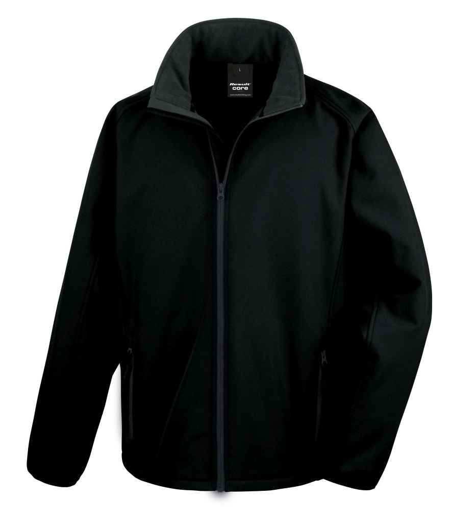 Result Core Printable Soft Shell Jacket