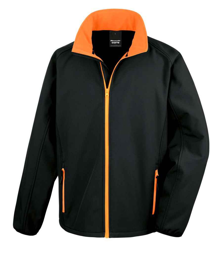 Result Core Printable Soft Shell Jacket