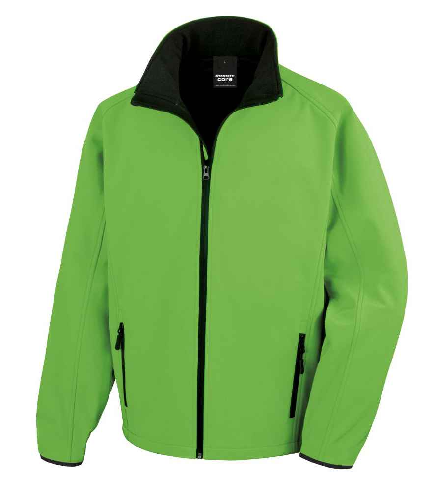 Result Core Printable Soft Shell Jacket