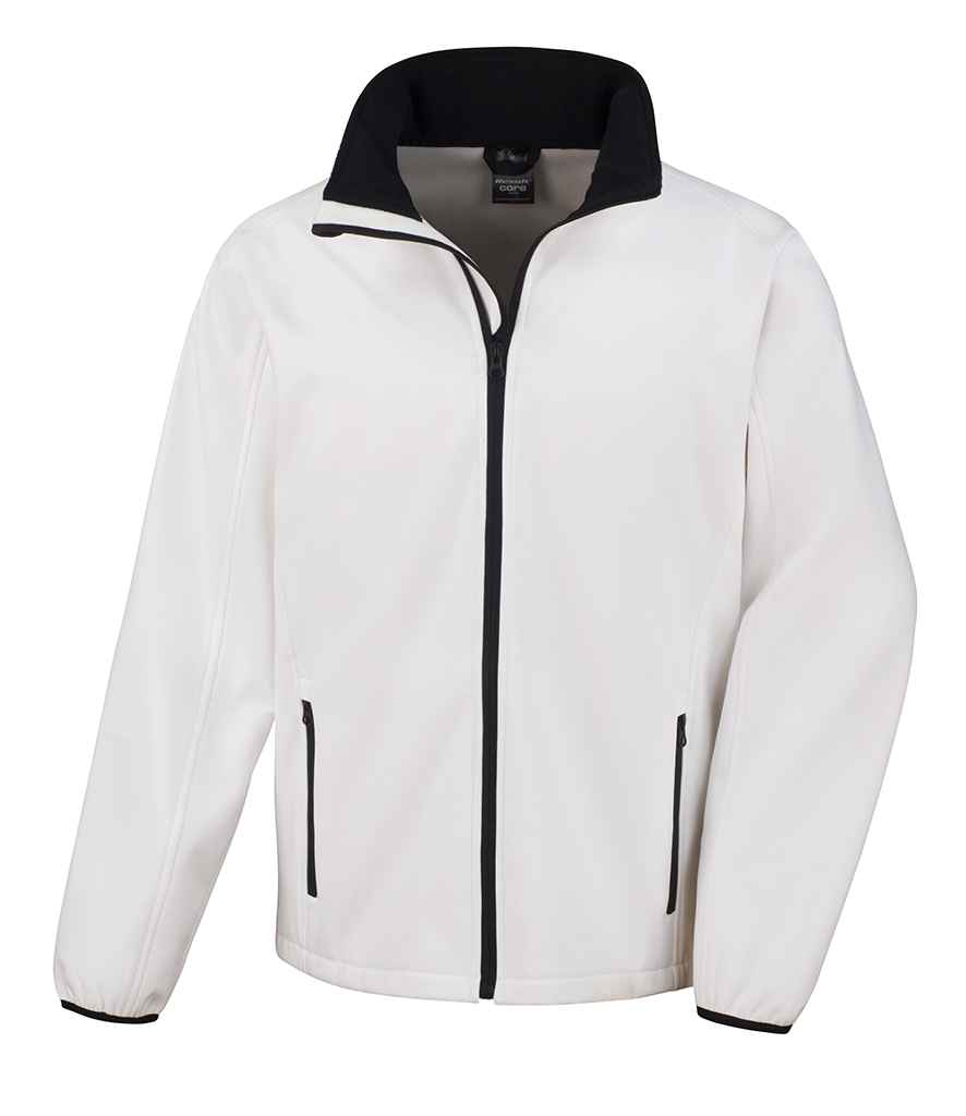 Result Core Printable Soft Shell Jacket