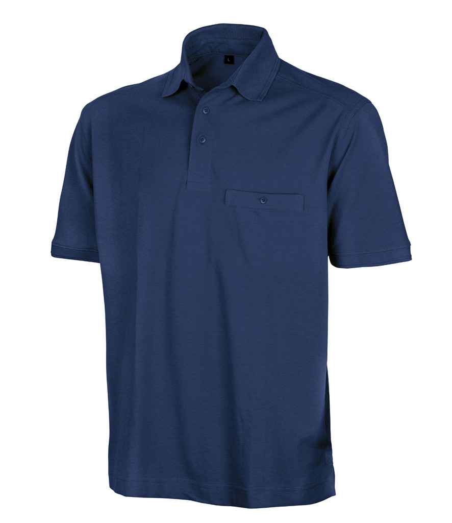 Result Work-Guard Apex Pocket Piqué Polo Shirt