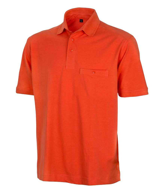 Canlyniad Gwaith-Guard Pocket Apex Crys Polo Piqué