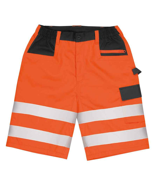 Canlyniad Siorts Cargo Hi-Vis Diogel