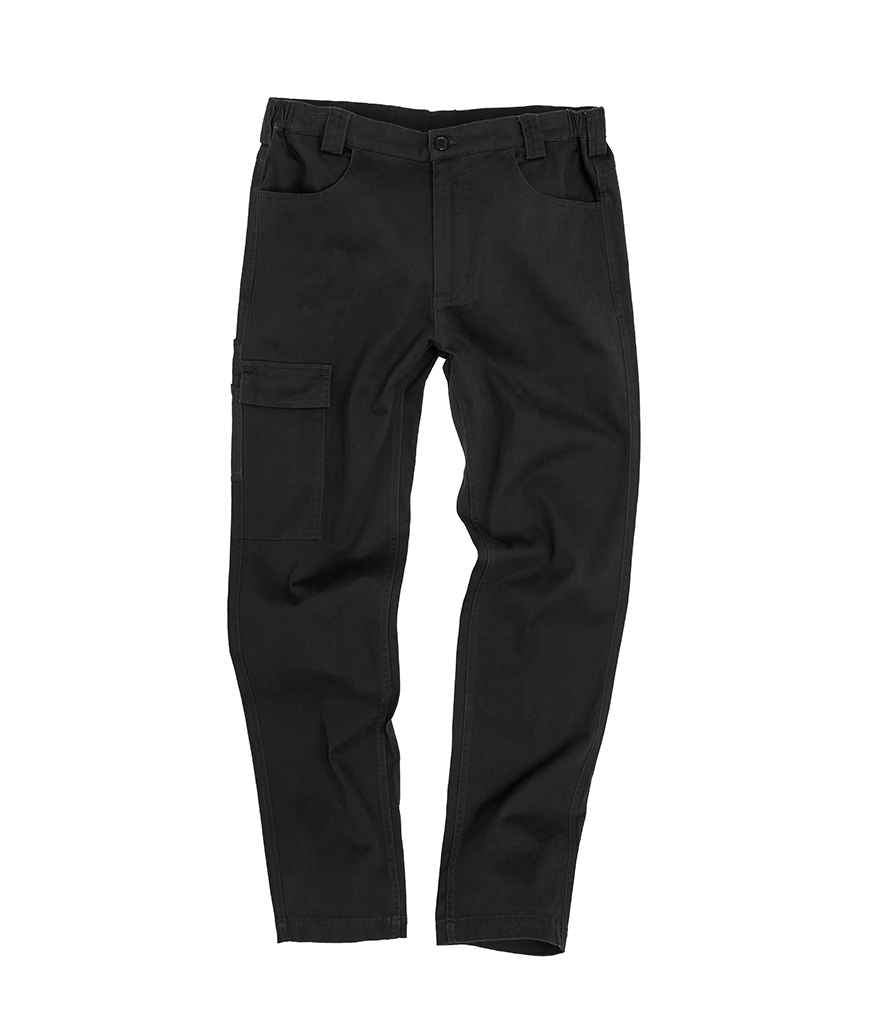 Canlyniad Gwaith-Guard Super Stretch Slim Chino Trowsus