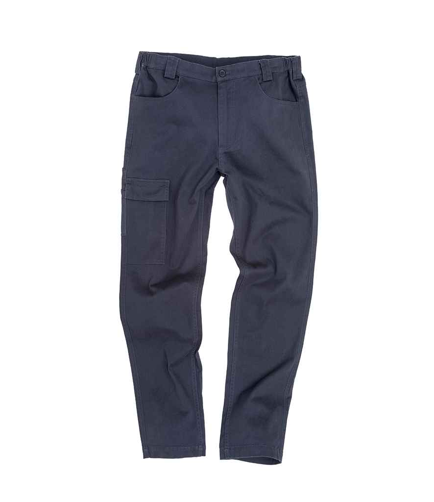 Canlyniad Gwaith-Guard Super Stretch Slim Chino Trowsus