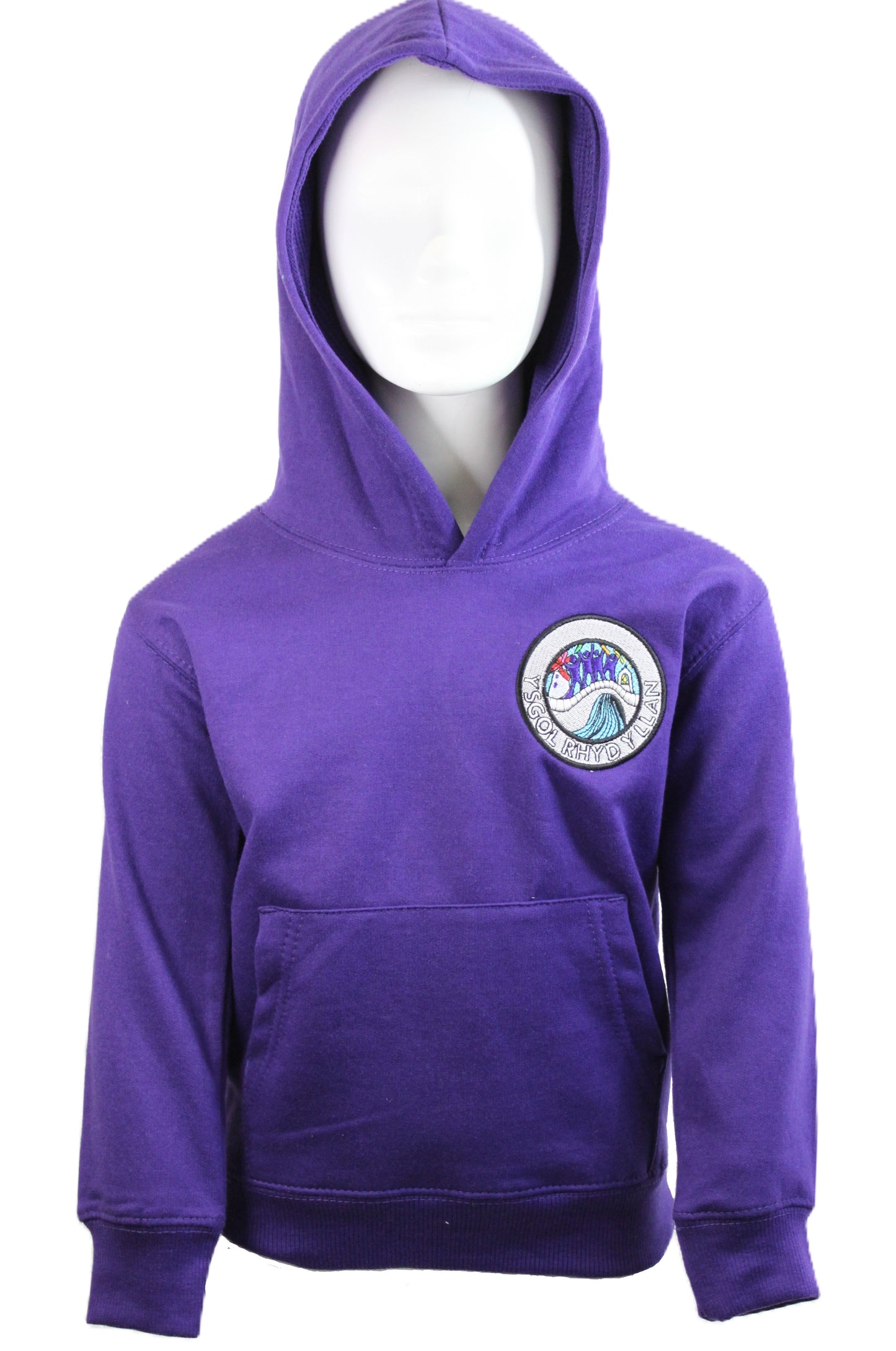 Ysgol Rhyd Y Llan Waffle Hoodie