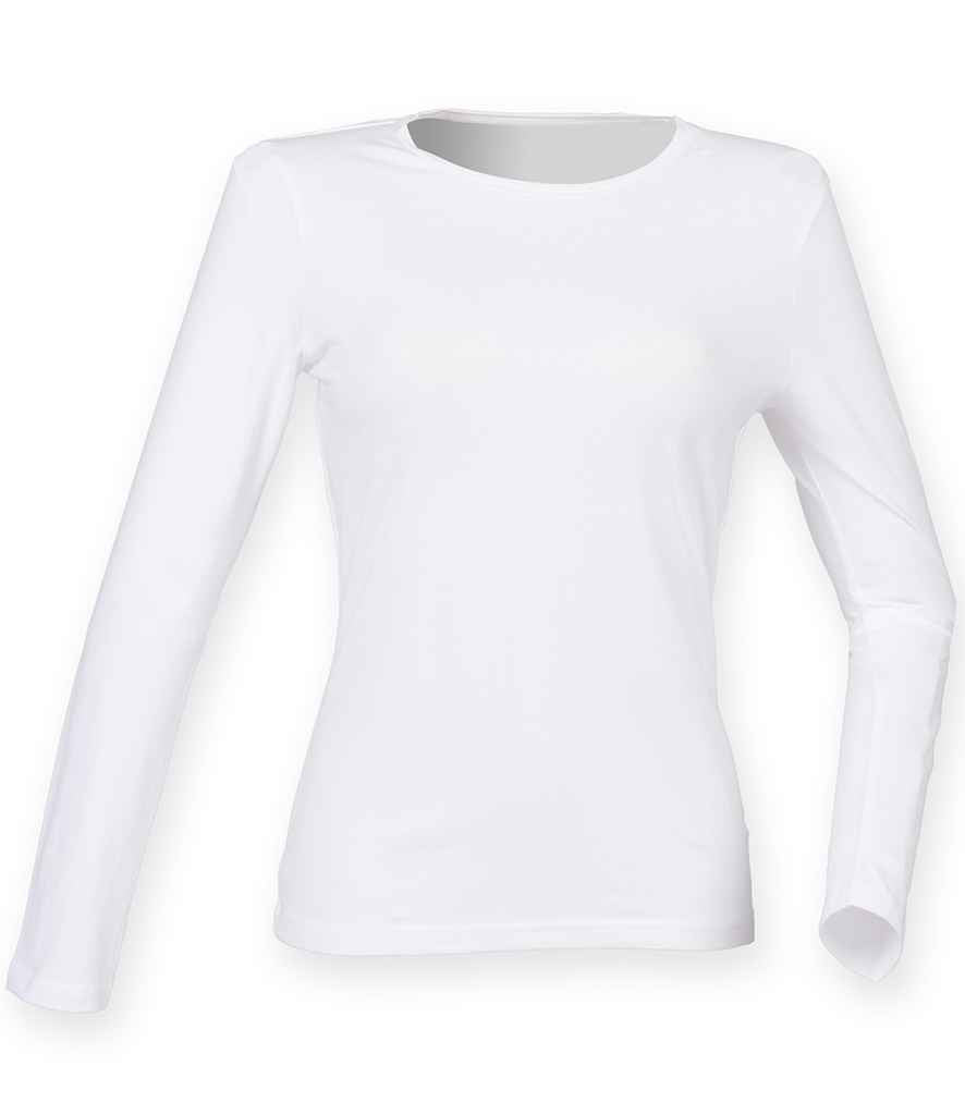 SF Ladies Feel Good Long Sleeve Stretch T-Shirt