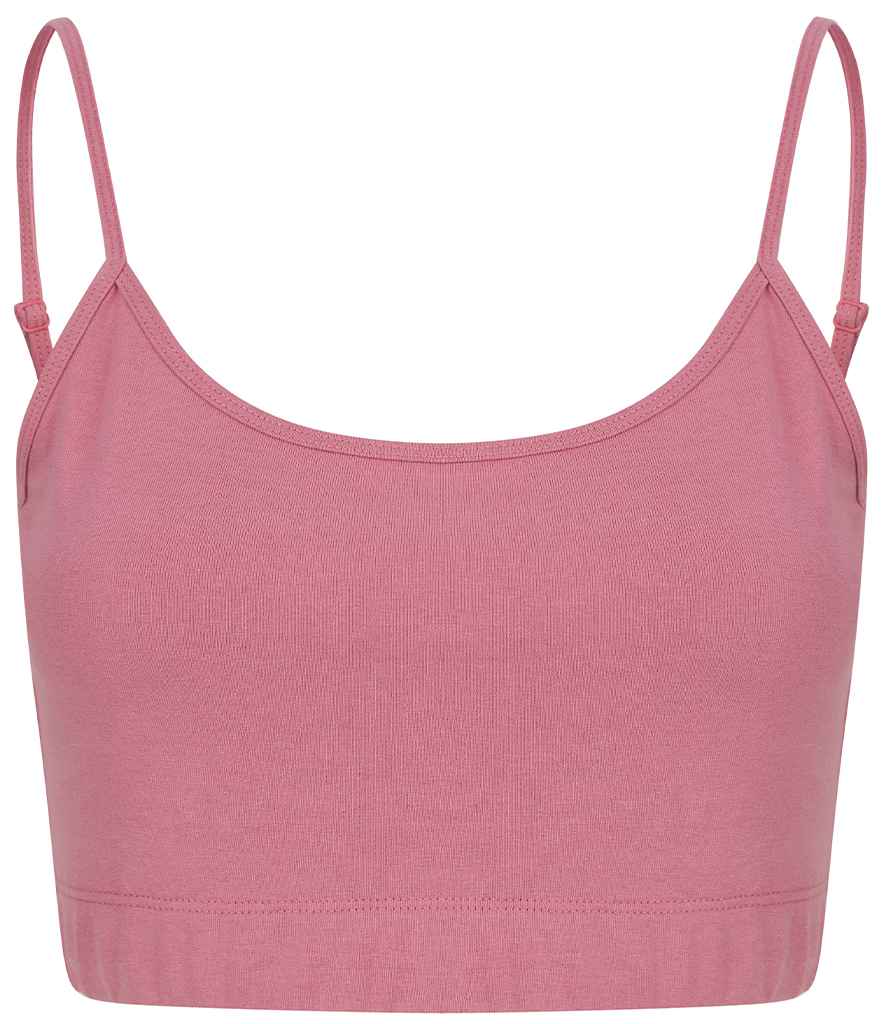 SF Ladies Sustainable Cropped Cami Vest Top