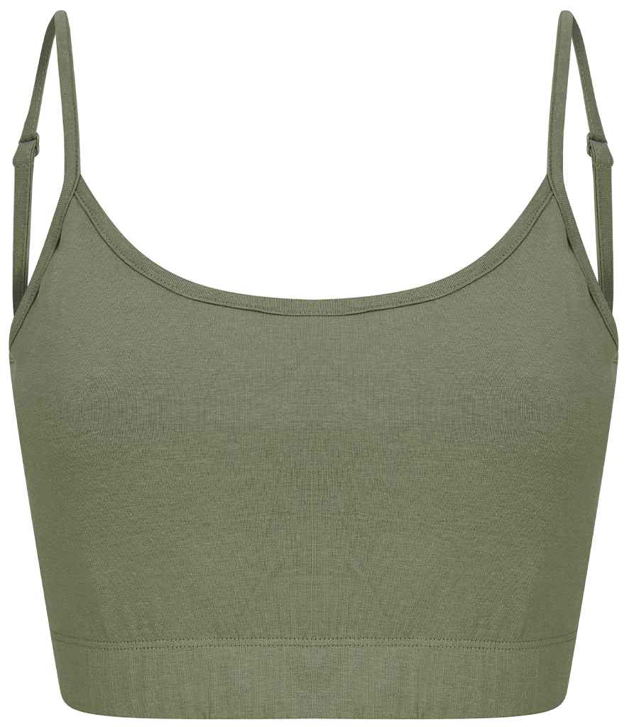 SF Ladies Sustainable Cropped Cami Vest Top