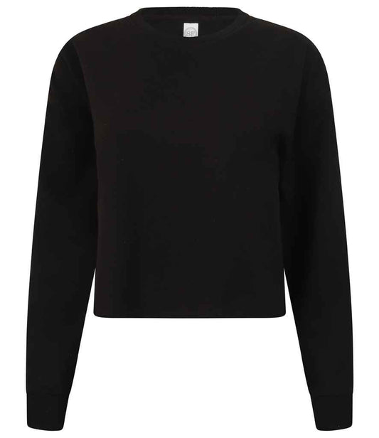 SF Ladies Cropped Slounge Sweatshirt