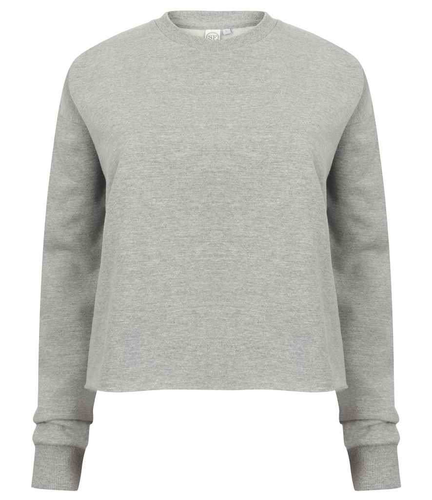 SF Ladies Cropped Slounge Sweatshirt