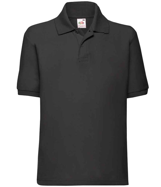 Crys Polo Poly/Cotton Piqué Ffrwythau'r Gwŷdd