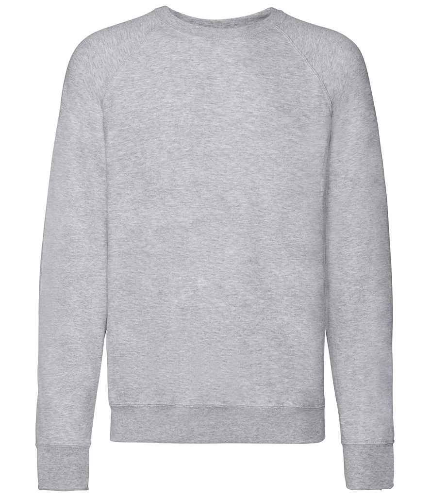 Fruit of the Loom Lightweight Raglan Sweatshirt