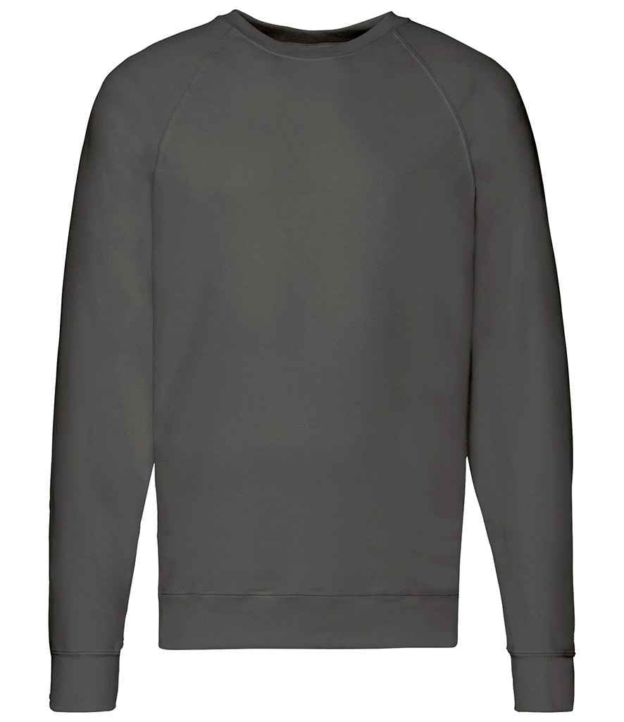 Fruit of the Loom Lightweight Raglan Sweatshirt