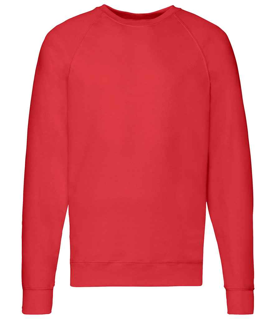 Fruit of the Loom Lightweight Raglan Sweatshirt