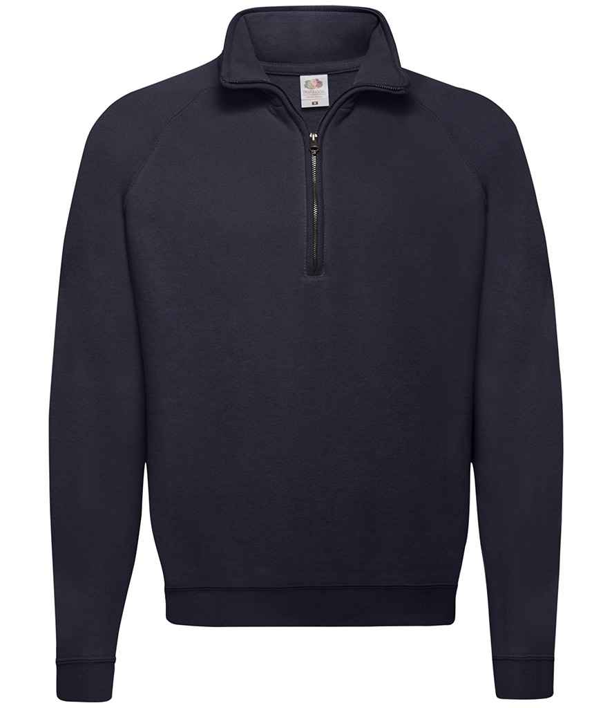 Fruit of the Loom Classic Zip Neck Sweatshirt