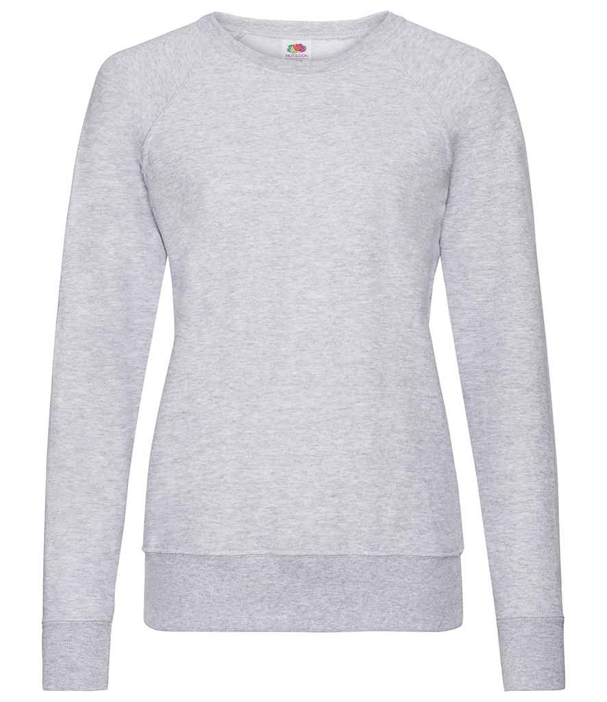 Fruit of the Loom Lady Fit Lightweight Raglan Sweatshirt