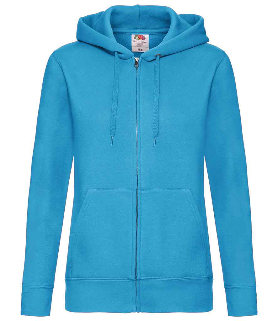 Siaced Zip Hooded Lady Fit Ffrwythau'r Gwŷdd