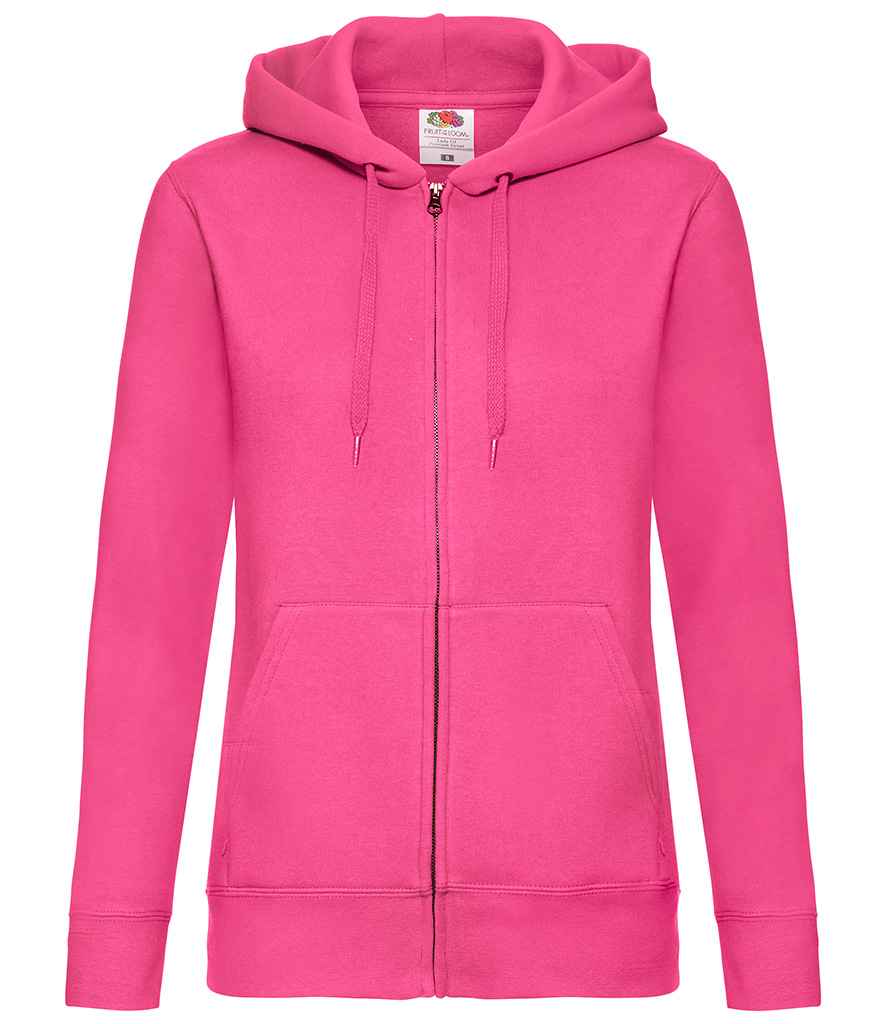 Siaced Zip Hooded Lady Fit Ffrwythau'r Gwŷdd