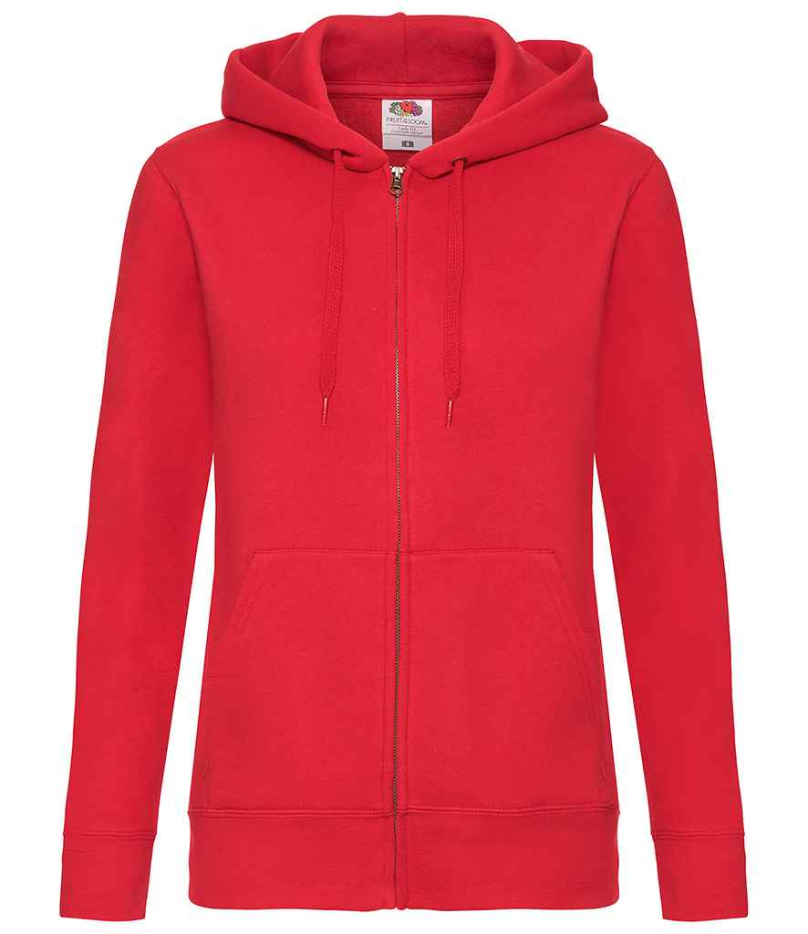 Siaced Zip Hooded Lady Fit Ffrwythau'r Gwŷdd