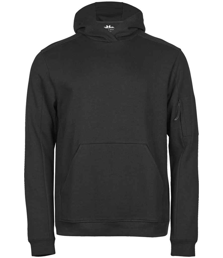 Crys Chwys Athletic Hooded Tee Jays