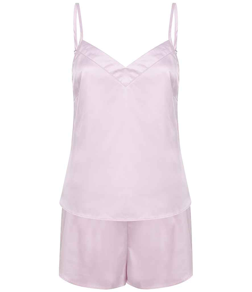 Towel City Ladies Satin Cami Short PJ's