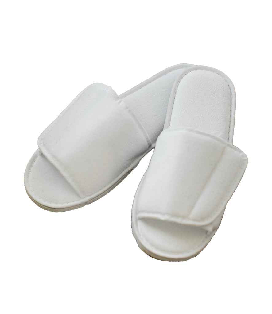 Towel City Open Toe Slippers