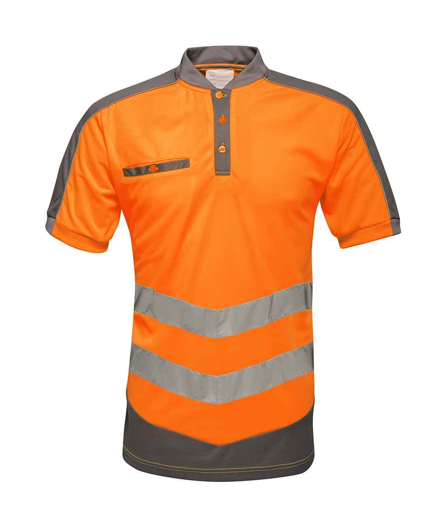 Regatta High Visibility Piqué Polo Shirt