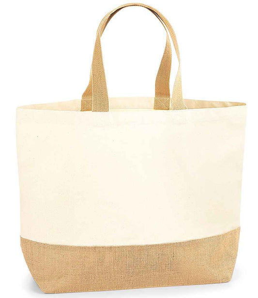 Westford Mill Jiwt Sylfaen Cynfas Tote Bag XL