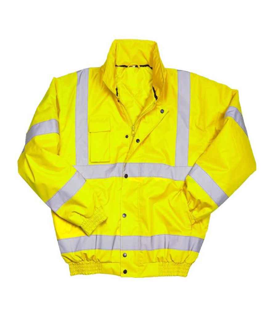 Warrior Hi-Vis Bomber Jacket