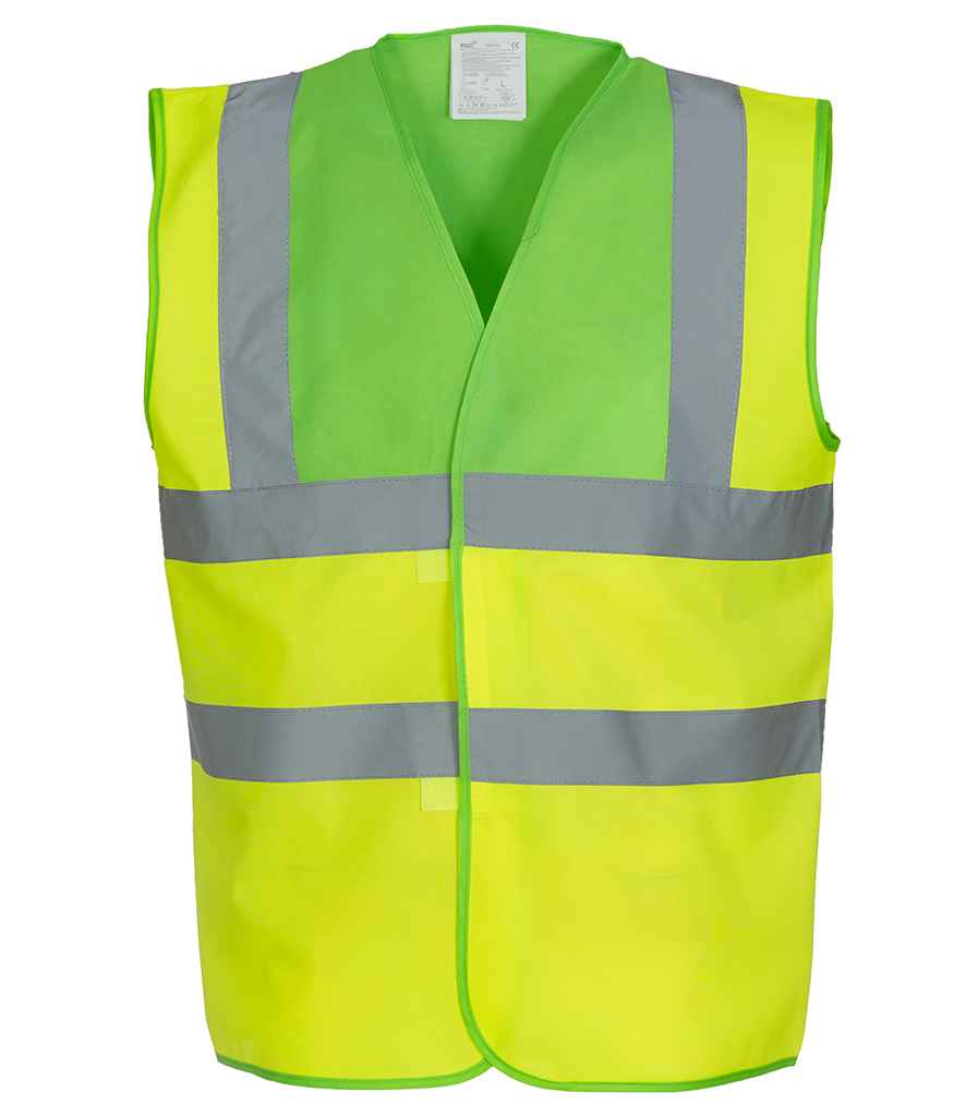 Yoko Hi-Vis Two Band and Braces Waistcoat