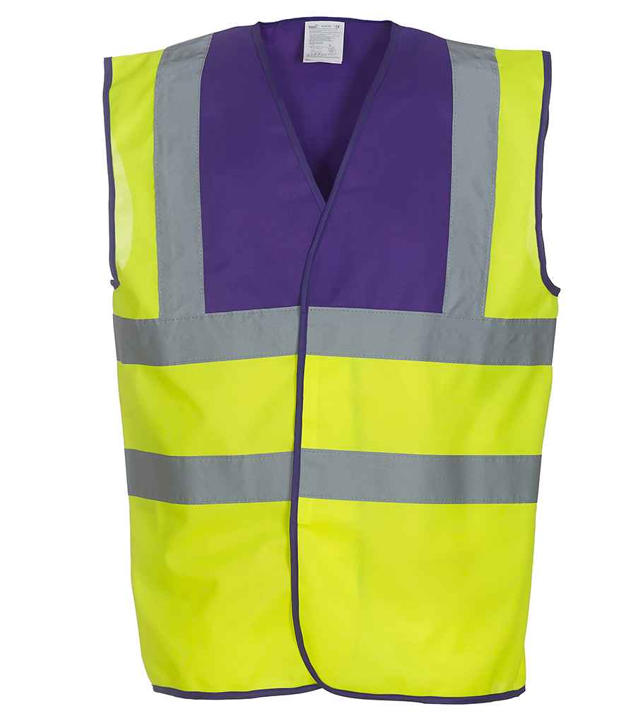 Yoko Hi-Vis Two Band and Braces Waistcoat