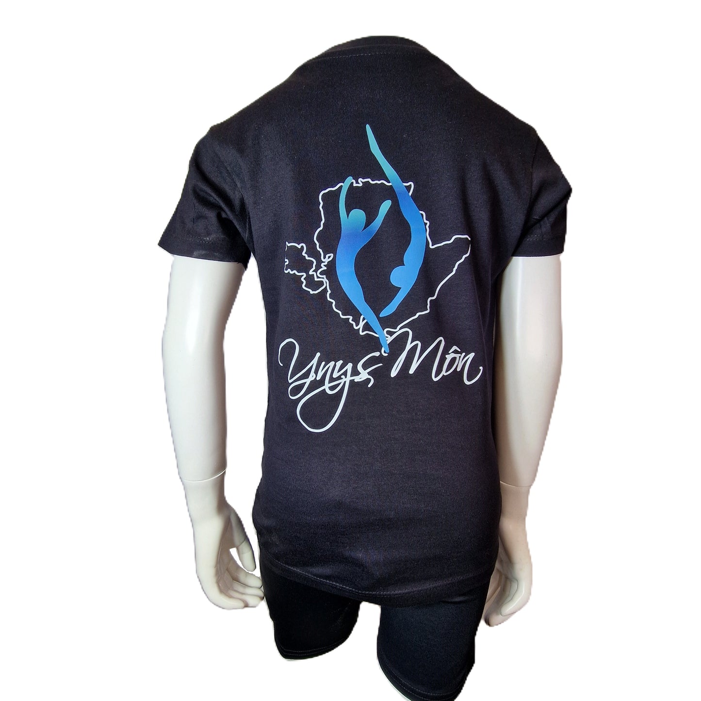 Ynys Mon Gymnastics Embroidered Cotton T-shirt