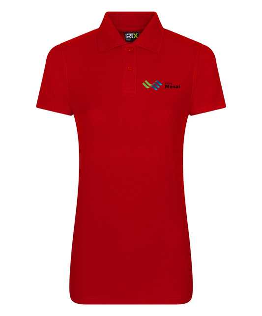 Coleg Menai Childcare - Ladies fit Polo