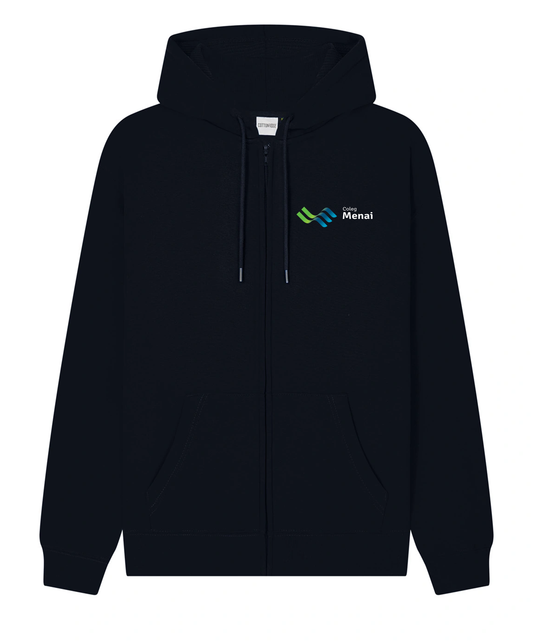 Coleg Menai Health & Social care Level 3 - Zip Hoodie